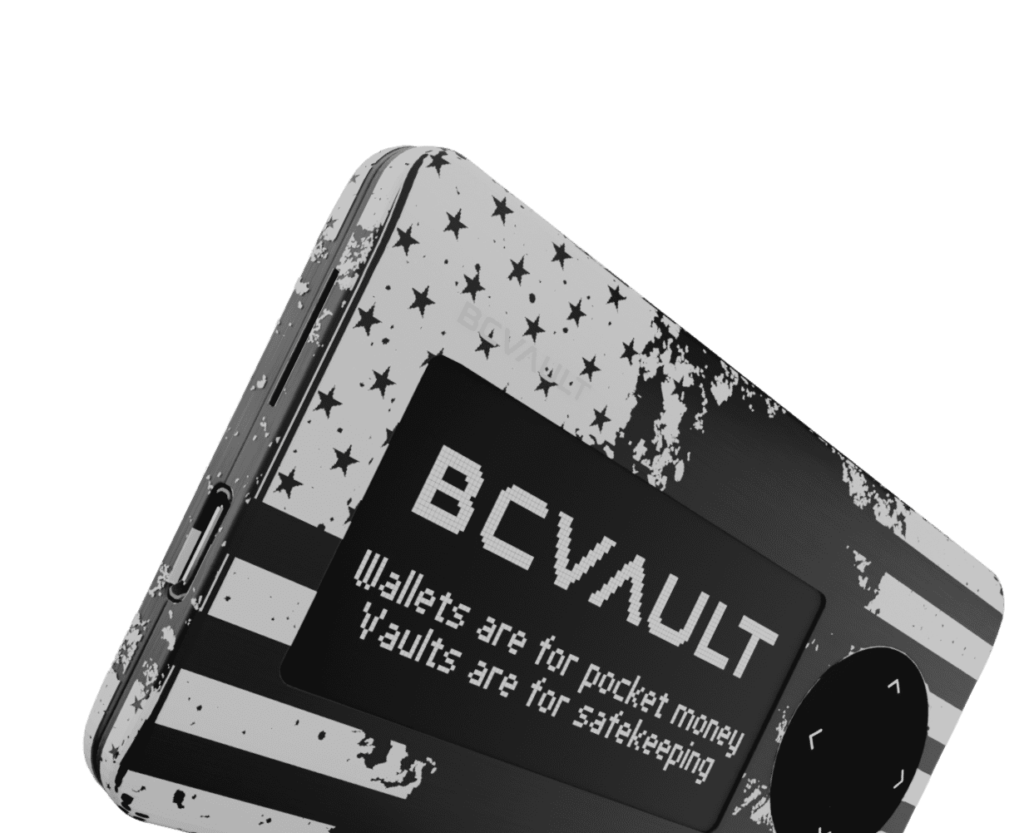 BC Vault wallet
